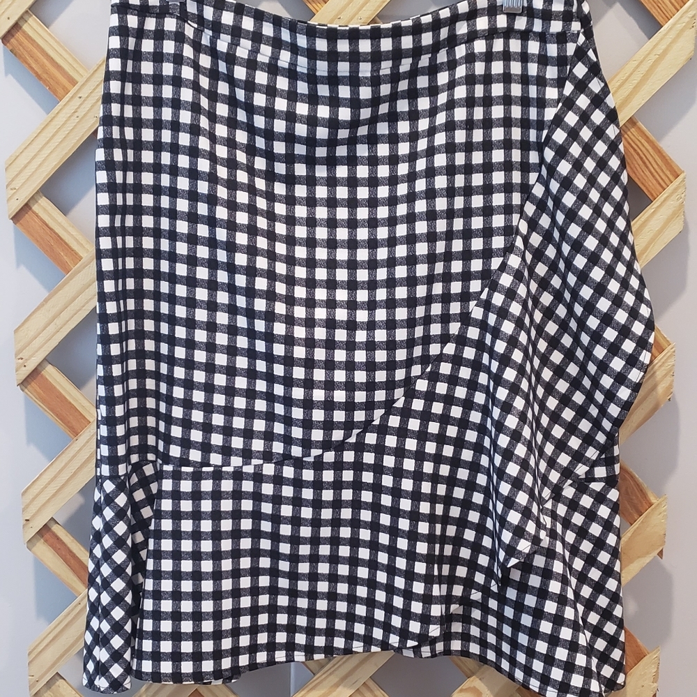 Gingham skirt